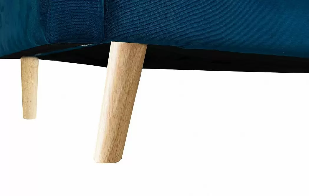 Диван-кровать Felicity, темно-синий/натуральный - фото 7