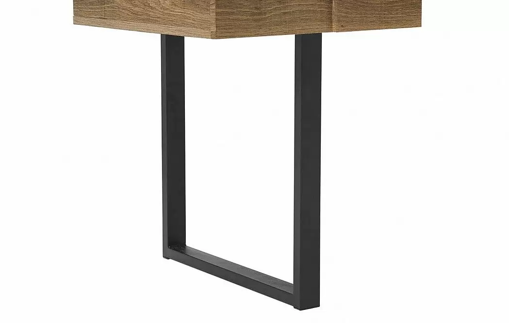 Стол письменный Brooklyn, орех/черный - фото 10