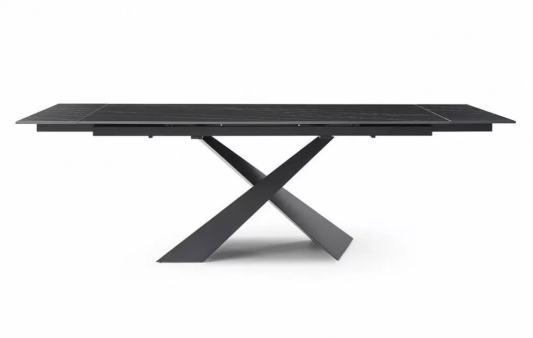 Стол раскладной Savoy 180-240, черная керамика - фото 5