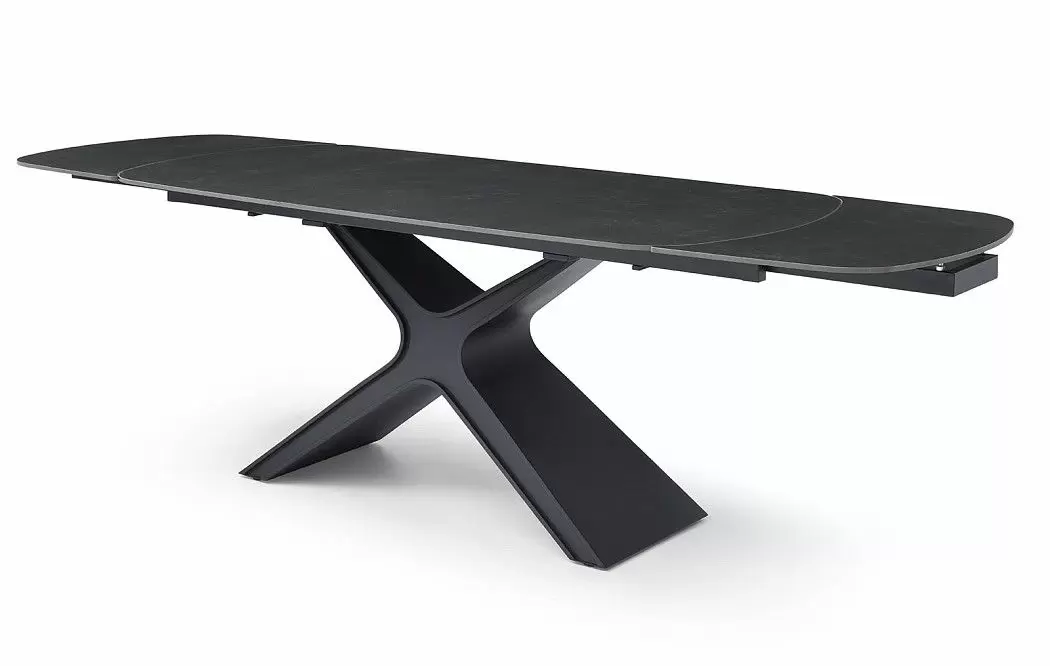 Стол Charlotta + 4 стула Augusta графит - фото 6