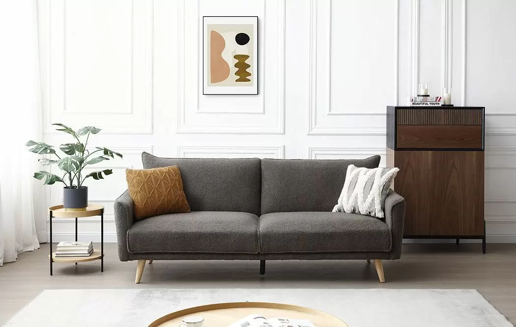 Диван-кровать Isabelle, серо-коричневый - фото 3