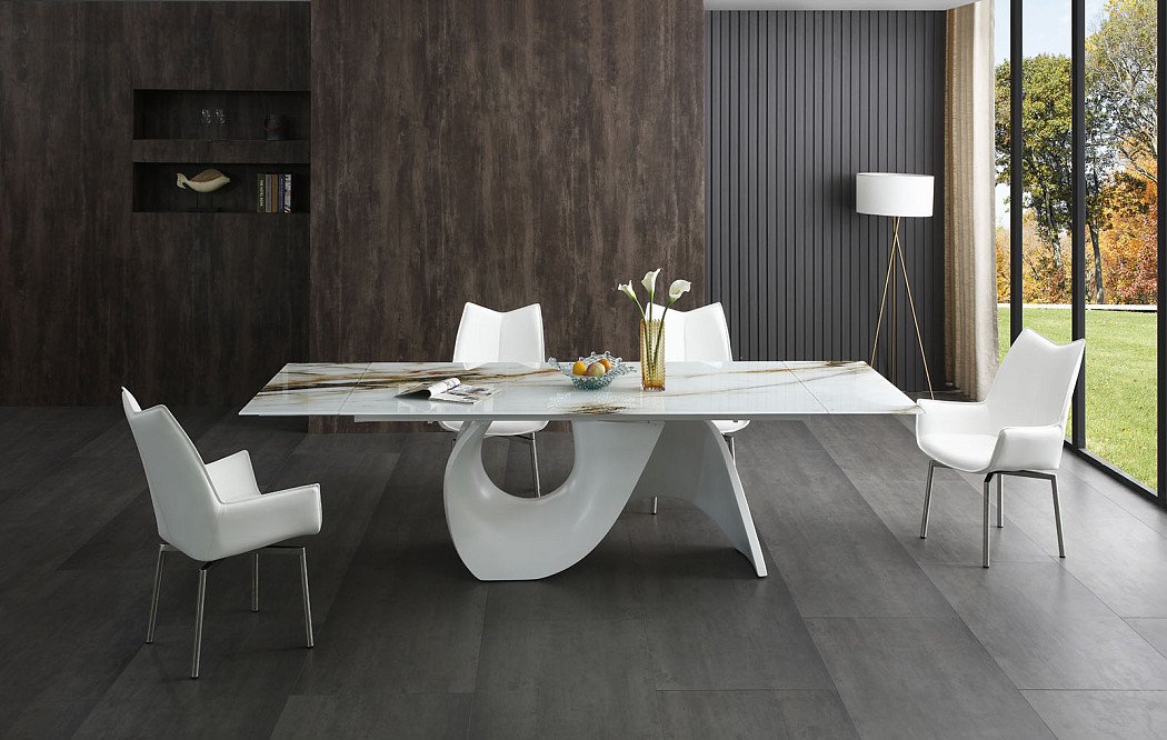 Стул Renzo, белый/сталь - фото 6