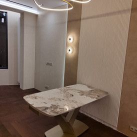 Стол раскладной Victoria Bvlgari White 160-240, керамика