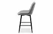 Стул полубарный Cleo, серый/черный