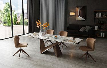 Стол Portofino + 4 стула Sofia