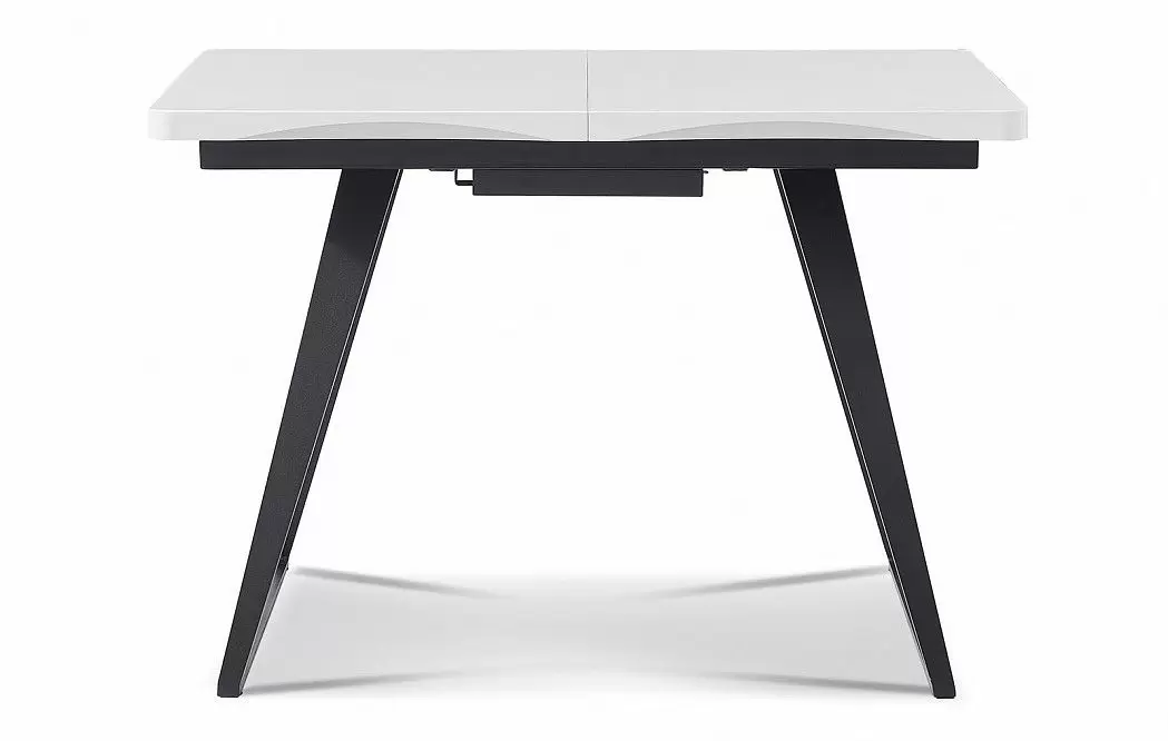 Стол раскладной Frankfurt 110-140, белый/черный - фото 4