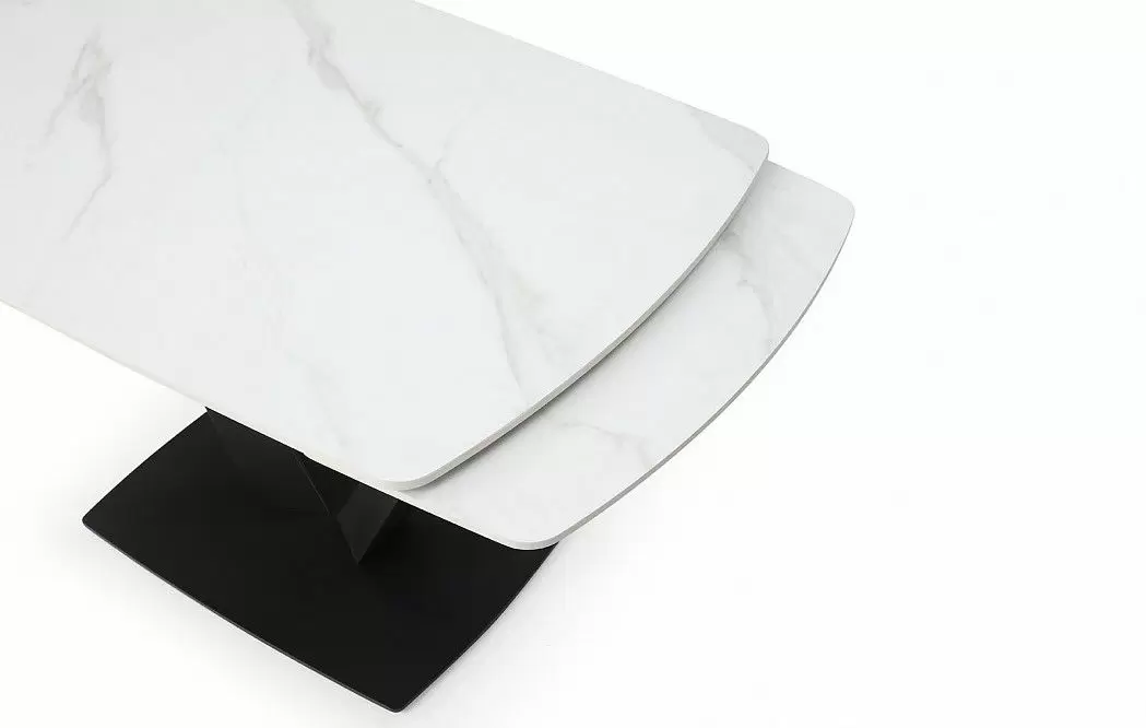 Стол раскладной Livorno 120-180, керамика "каррарский мрамор" - фото 12