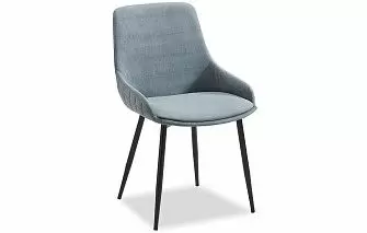 Стул Gerti, серо-голубой/черный