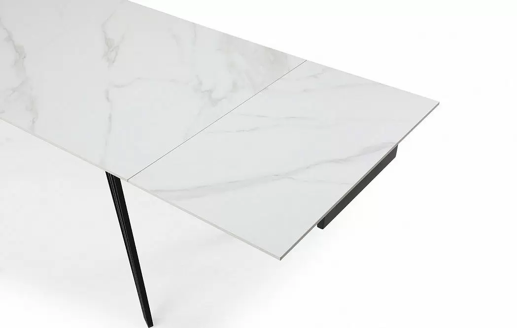 Стол раскладной Parma 180-280, керамика "каррарский мрамор" - фото 7
