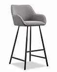 Стул барный Kevin (76), серый/черный