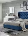 Кровать Fabiana, темно-синий