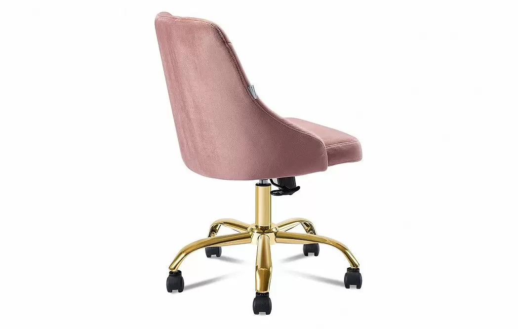 Кресло Aida, коралловый/золото - фото 8