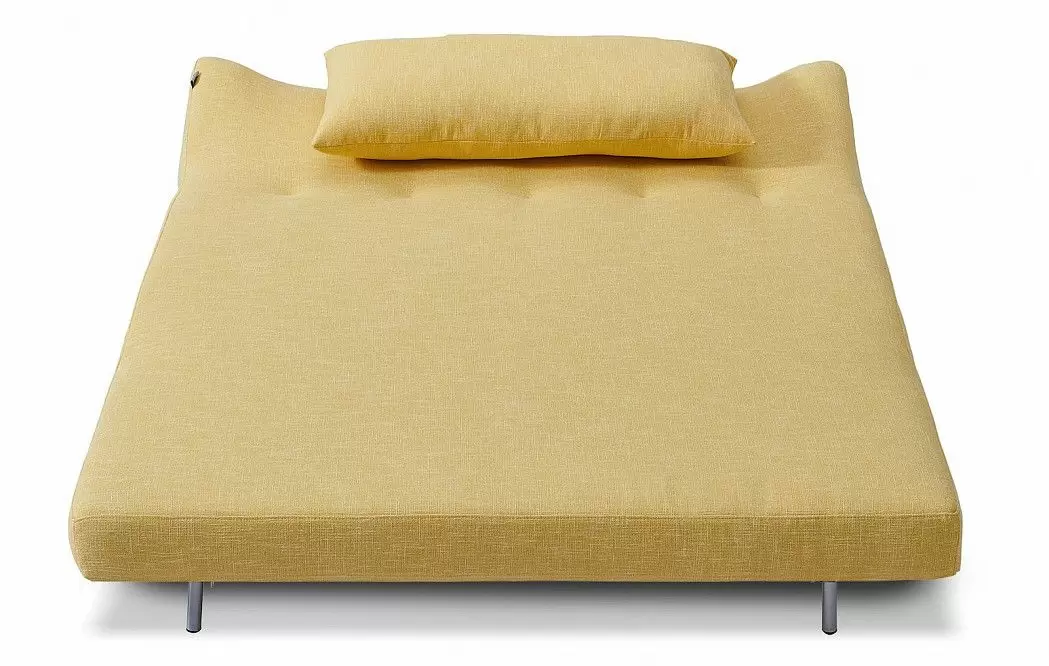Диван-кровать Rosy 3-х местный, желтый/без принта - фото 5