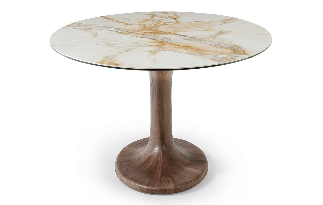 Стол Lucia 240, светлая керамика/орех - фото 5