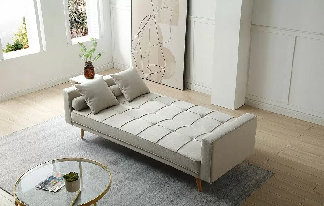Диван-кровать Scandinavia, бежевый цвет - фото 2
