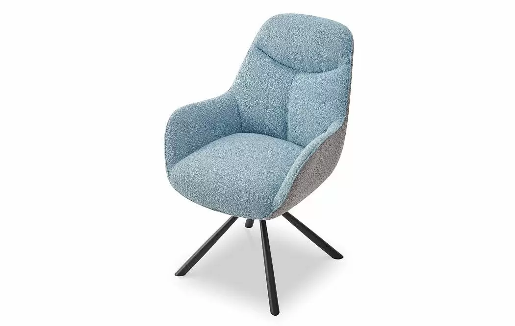 Стул Mabel, голубой/серый - фото 7