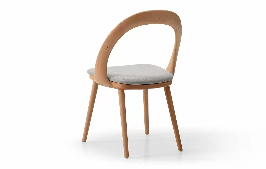 Стул April, серый/бук - фото 7