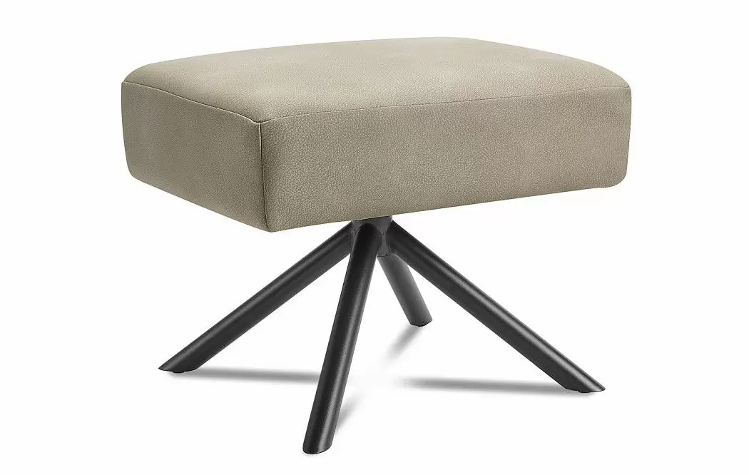 Кресло и оттоманка Wendy, темно-бежевый - фото 12