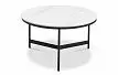 Набор из 2-х столов журнальных Fabio, белая керамика