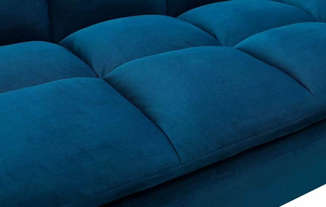 Диван-кровать Felicity, темно-синий/натуральный - фото 8
