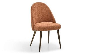 Стул Leda, терракотовый/бронза