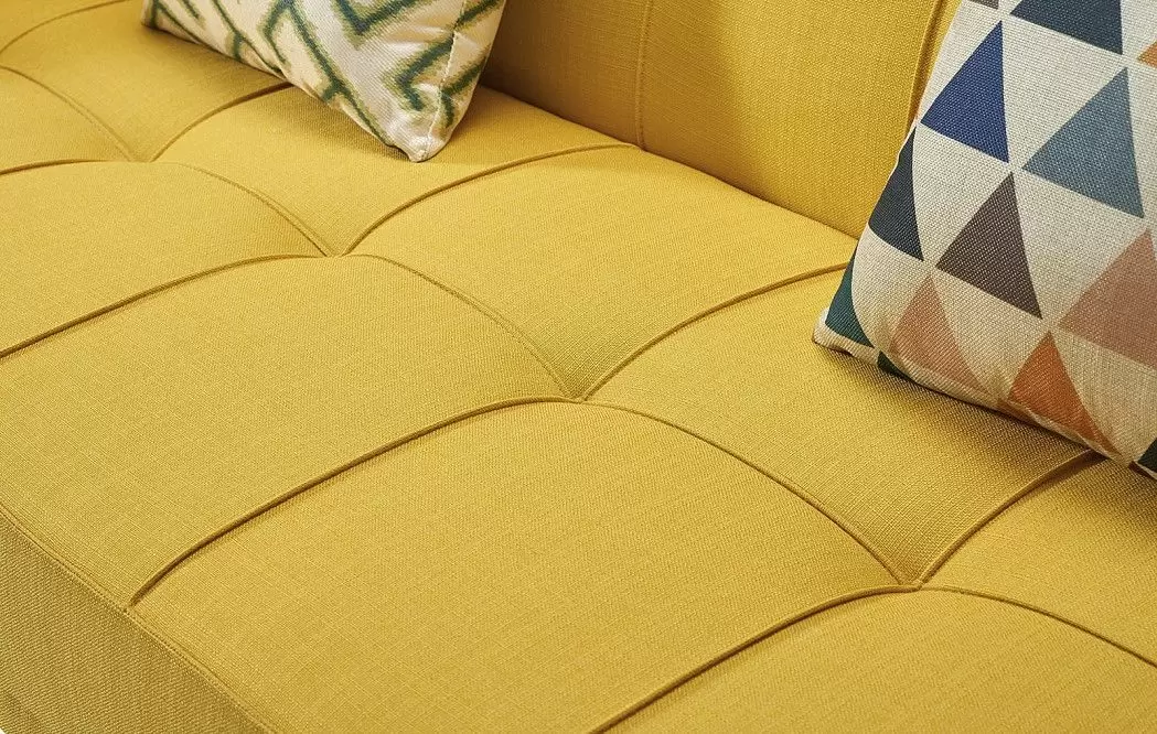 Диван-кровать Scandinavia, желтый цвет - фото 6