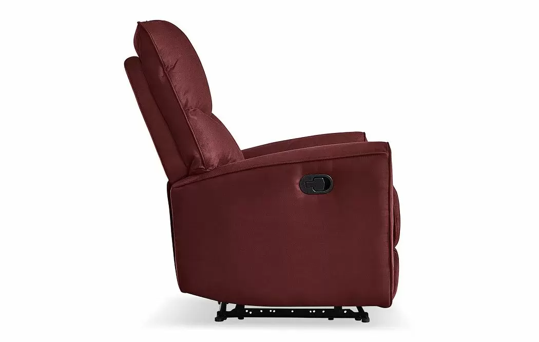 Кресло-реклайнер Lindsey, темно-красный - фото 7