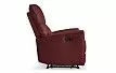 Кресло-реклайнер Lindsey, темно-красный