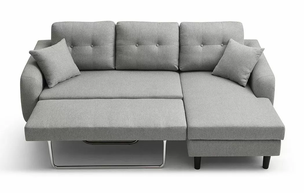 Диван-кровать North угловой (правый), серый - фото 12