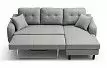 Диван-кровать North угловой (правый), серый