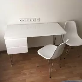 Стул Preston (в стиле Eames), белый