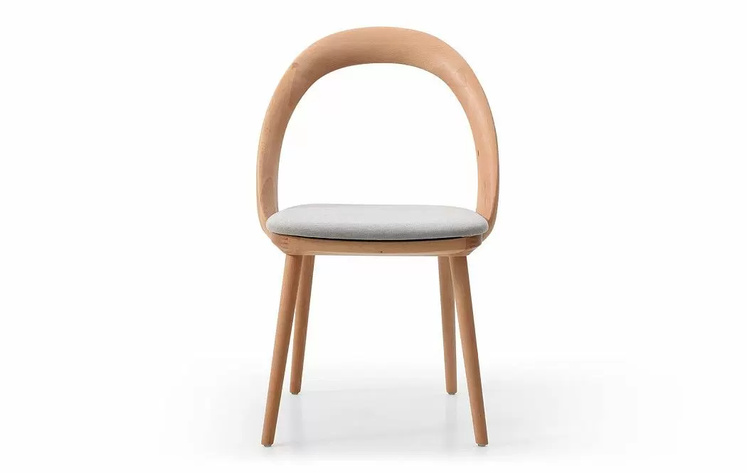 Стул April, серый/бук - фото 4