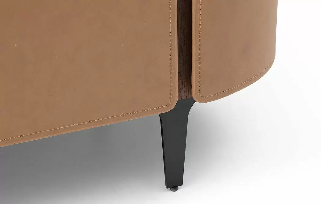 ТВ Тумба Scarlett, светлая керамика/коричневый - фото 15