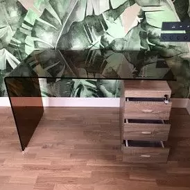 Стол письменный Waterfall, светлое дерево
