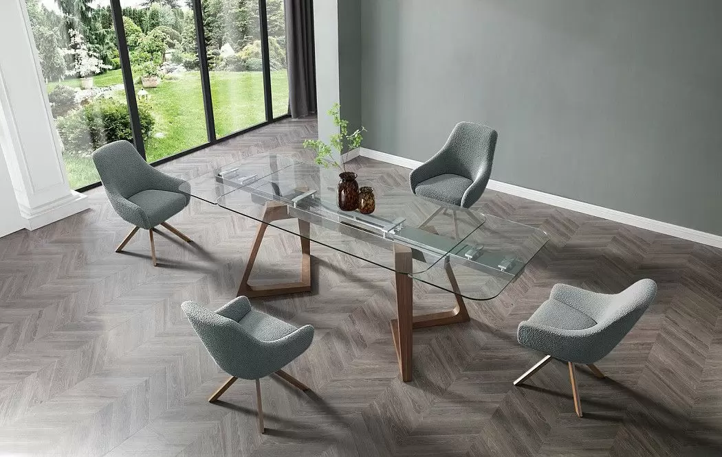 Стол раскладной Eden 140-200, орех - фото 19