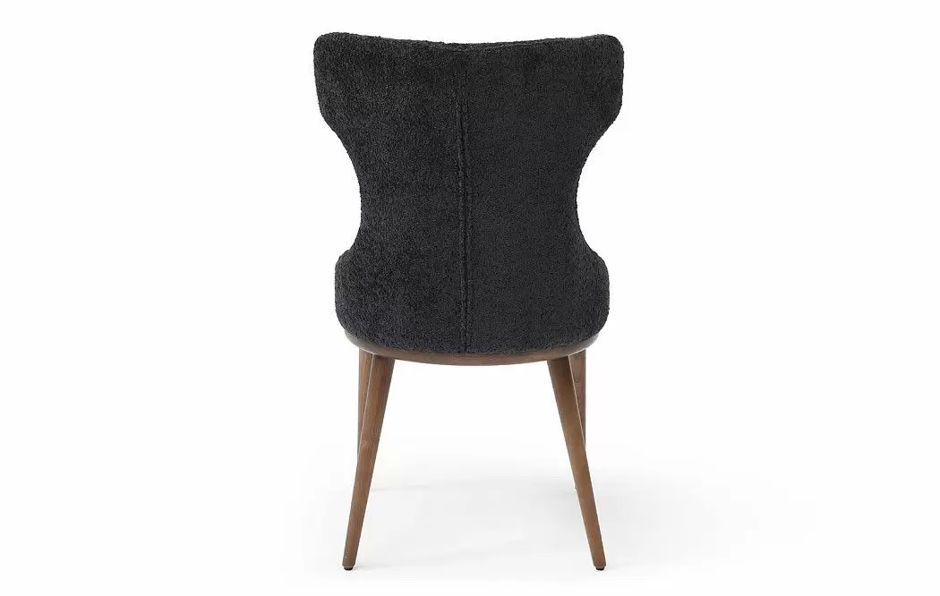 Стол Charlotta + 4 стула Augusta графит - фото 18