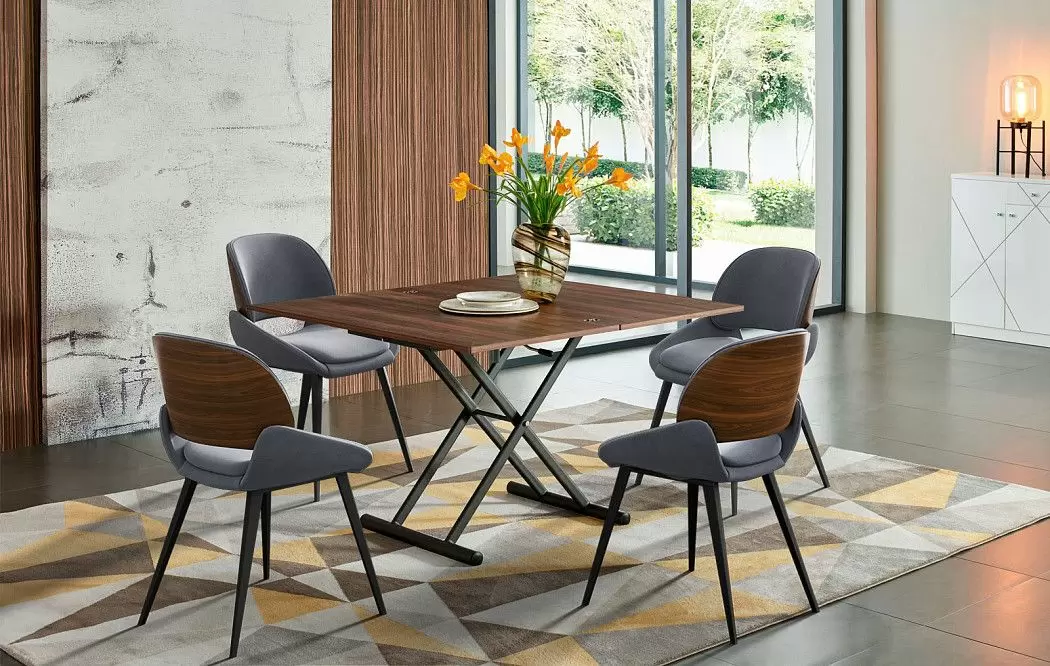 Стол-трансформер Clermont, орех - фото 4