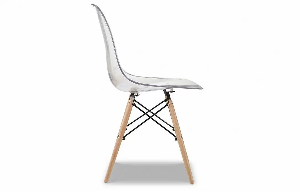Стул Glossy (в стиле Eames), прозрачный - фото 5