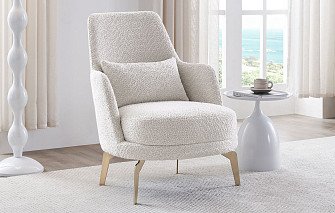 Кресло Queen, кремовый