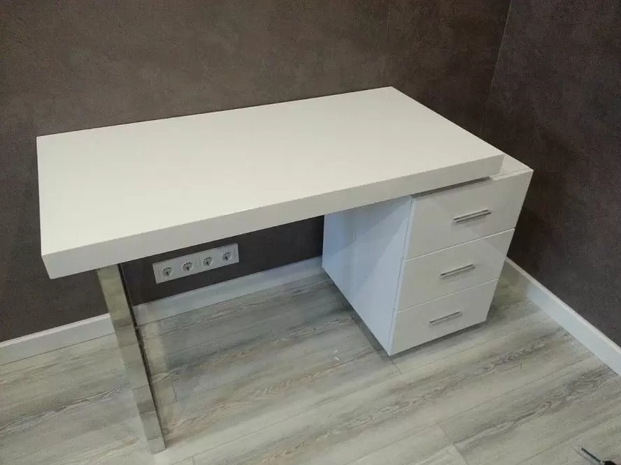 Стол письменный Ashby, белый - фото 17