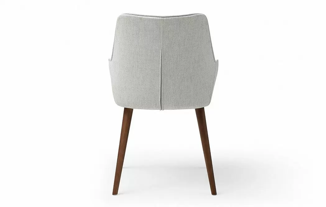 Стул Leona, светло-серый/орех - фото 19