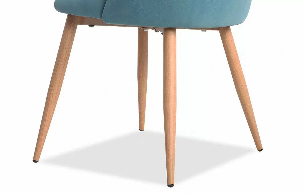 Стол Arioso Glass + 4 бирюзовых стула Angela - фото 22