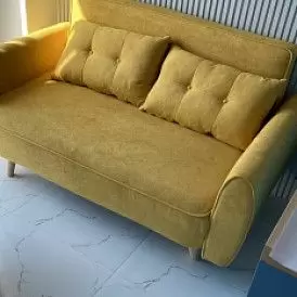 Диван-кровать Charm, кремовый тедди
