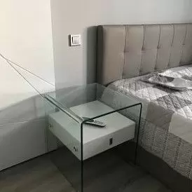 Столик Glasper, белый