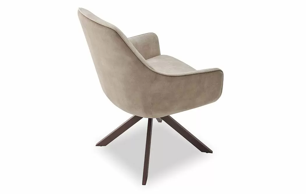 Стол Richard + 4 темно-бежевых стула Emma - фото 23