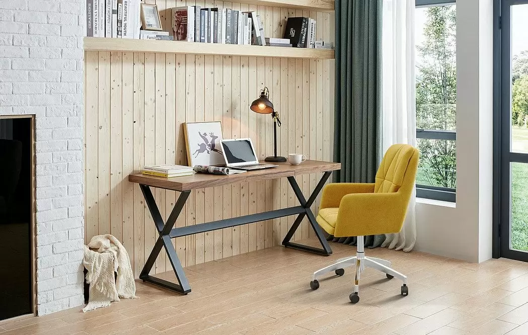 Стол письменный Sydney, орех/черный - фото 10