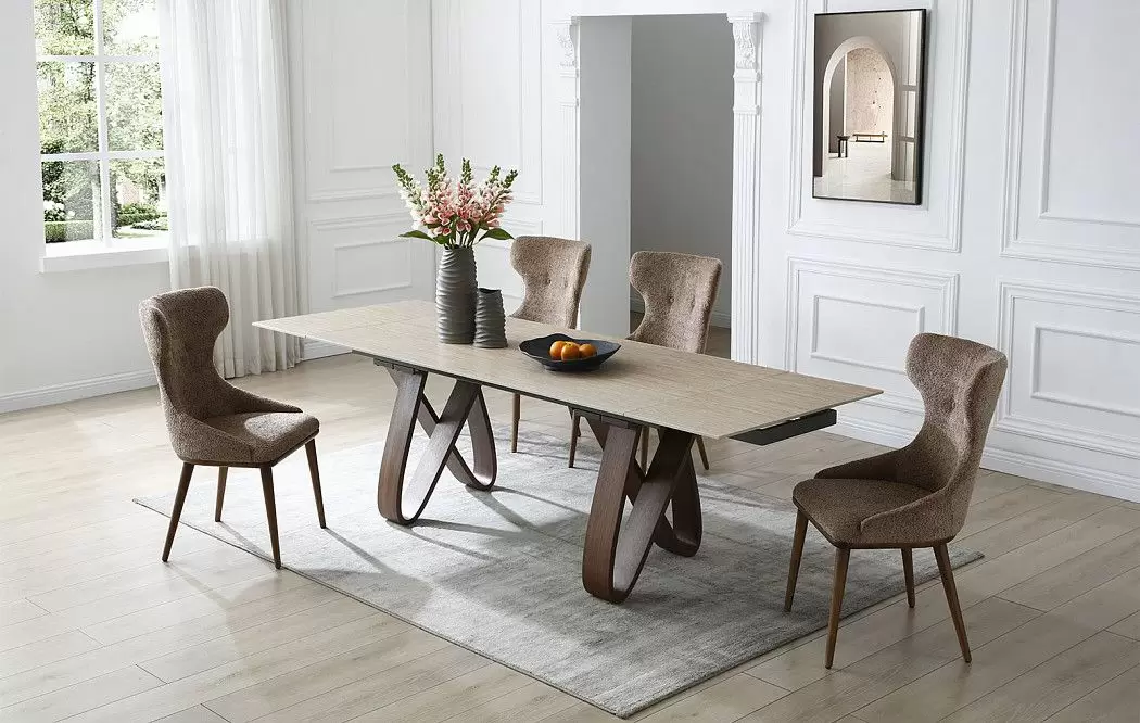 Стол раскладной Lido 180-260, песочная керамика - фото 2