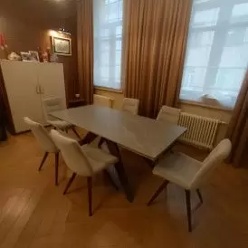 Стол Clark + 4 стула Max