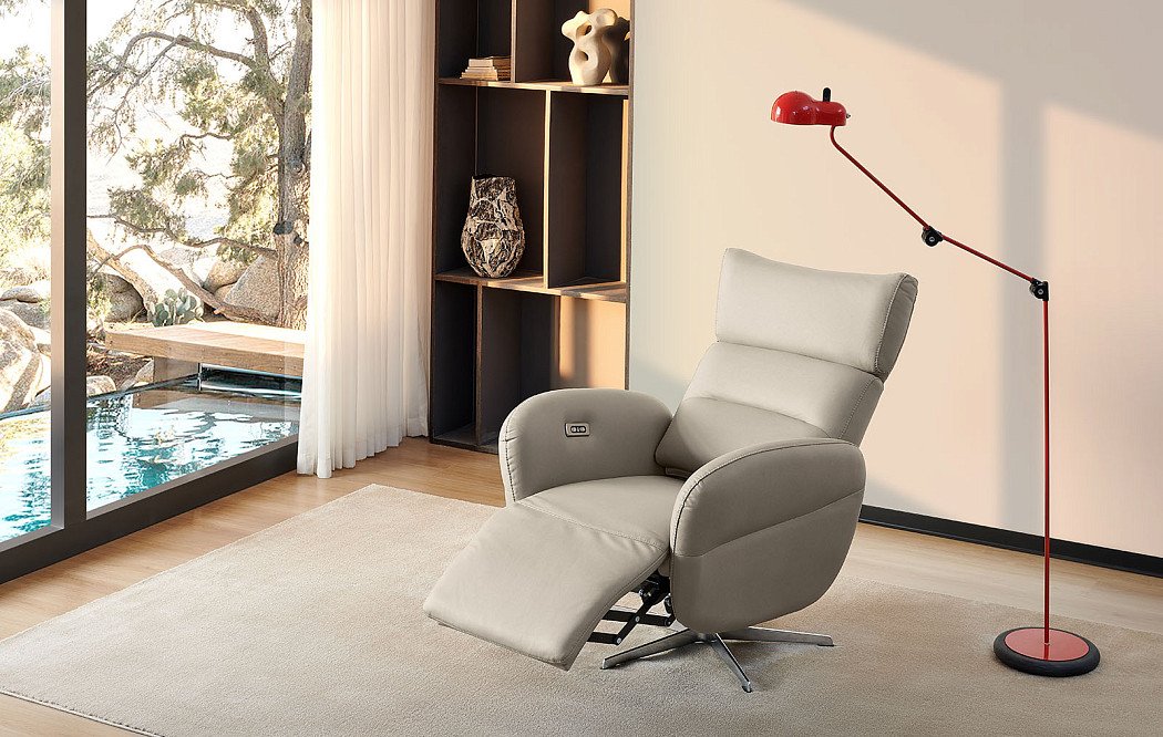 Кресло-реклайнер Star, песочный - фото 4