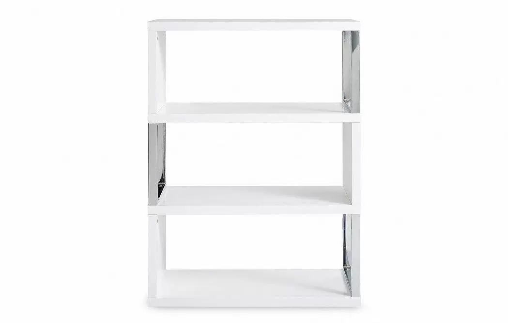 Стеллаж Leiden, белый/хром - фото 9